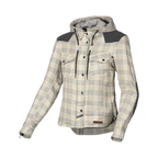 Macna Inland Beige/Rosa – Giacca Moto Casual con Cappuccio Donna