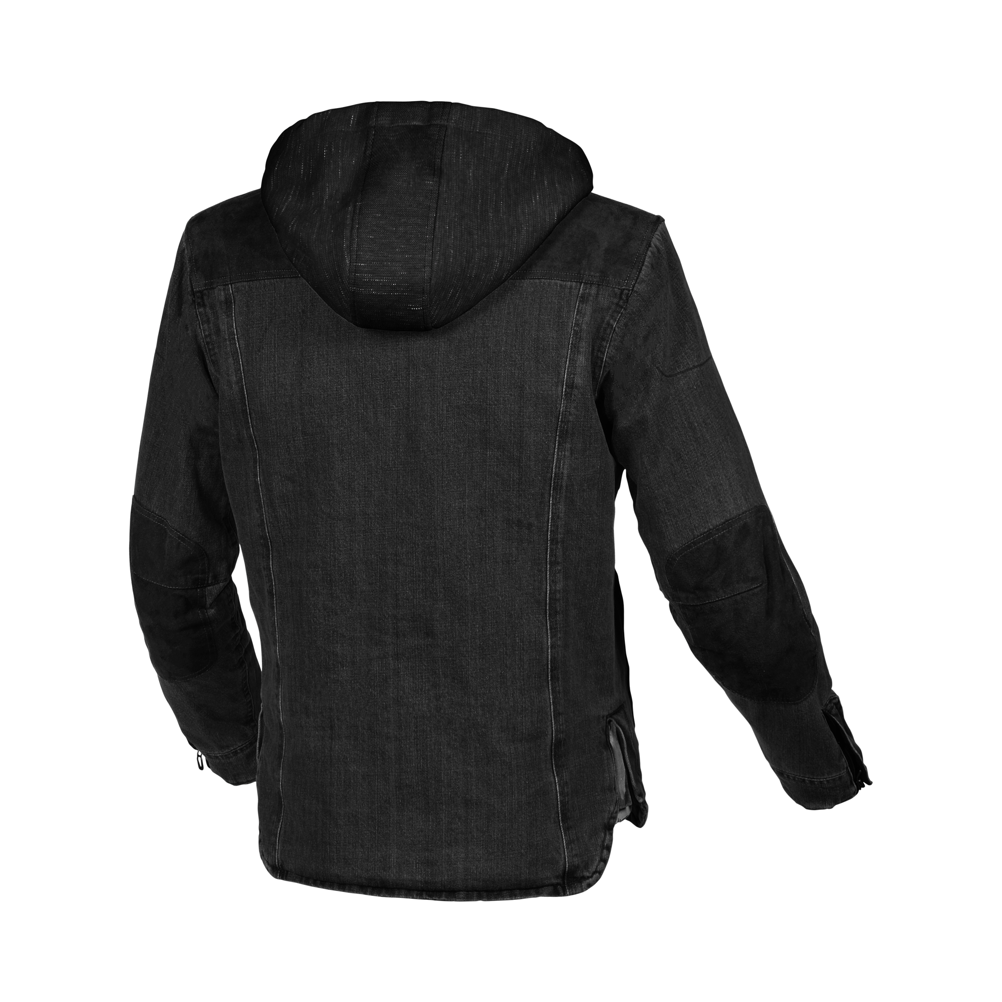 Macna Inland Nero - Giacca Moto Camicia Estiva in Cotone Casual CE Classe A Uomo - vista 2