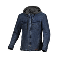 Macna Inland Blu/Marrone - Giacca Moto Camicia Estiva in Cotone Casual CE Classe A Uomo - vista 1