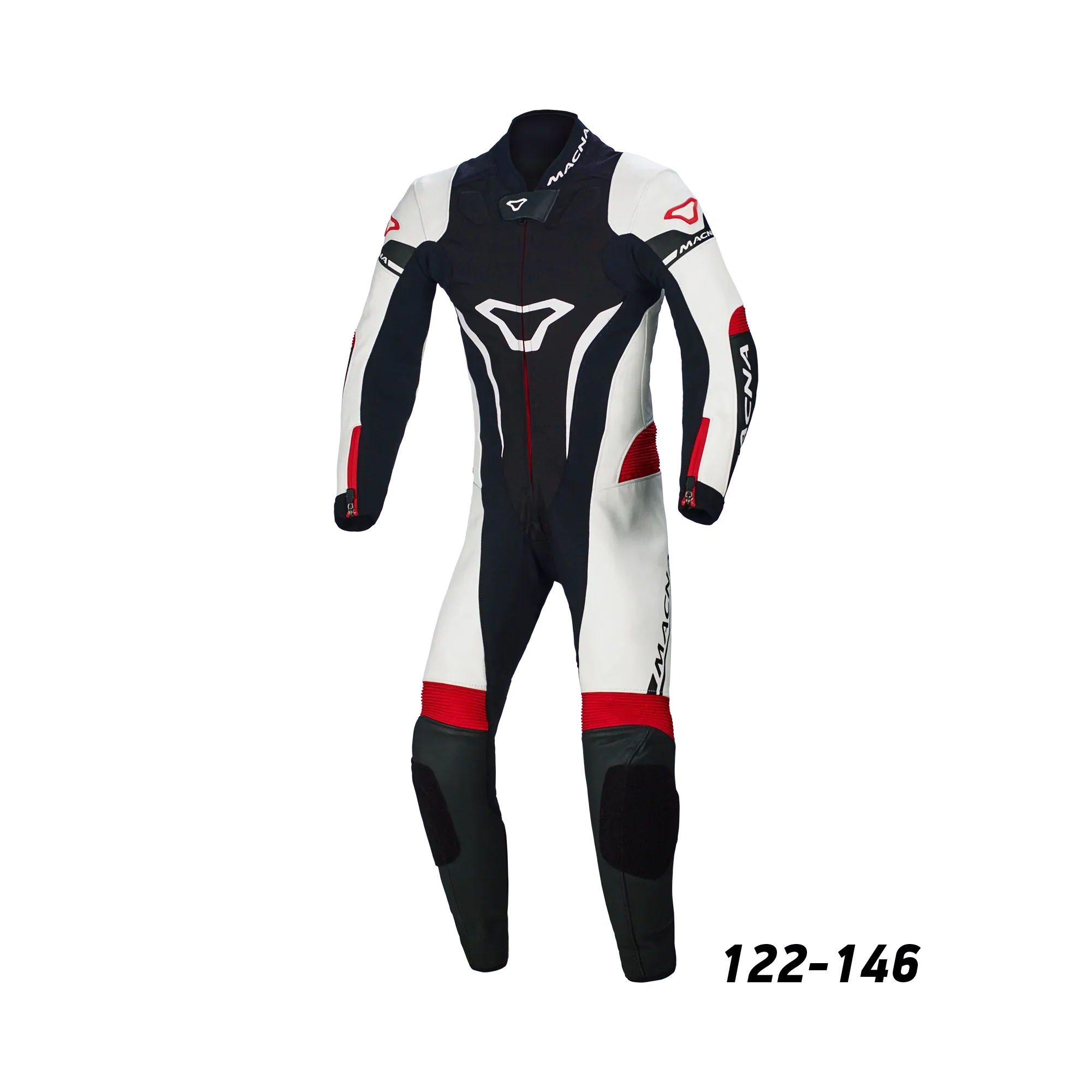 Macna Junior 1pc Tuta Moto Pelle