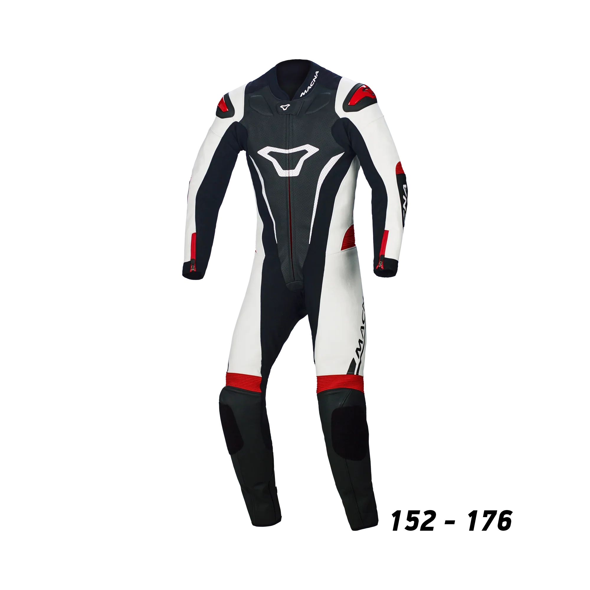 Macna Junior 1pc Tuta Moto Pelle