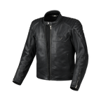 Macna Lance 2.0 Nero – Giacca Moto in Pelle Casual Ventilata CE Classe AA Uomo – vista 2