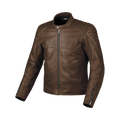 Macna Lance 2.0 Marrone – Giacca Moto in Pelle Casual Ventilata CE Classe AA Uomo – vista 1