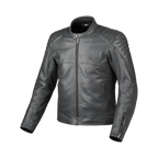 Macna Lance 2.0 Grigio scuro – Giacca Moto in Pelle Casual Ventilata CE Classe AA Uomo – vista 1