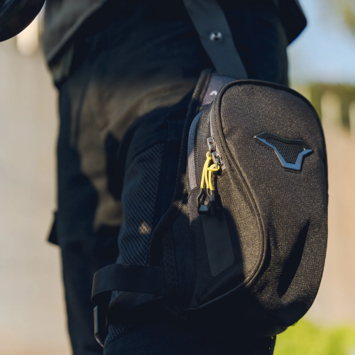 Macna Leg Bag Basic – Borsa da Gamba Moto 3,5 L Nero Borse Moto - Moon Bike - Vista 5