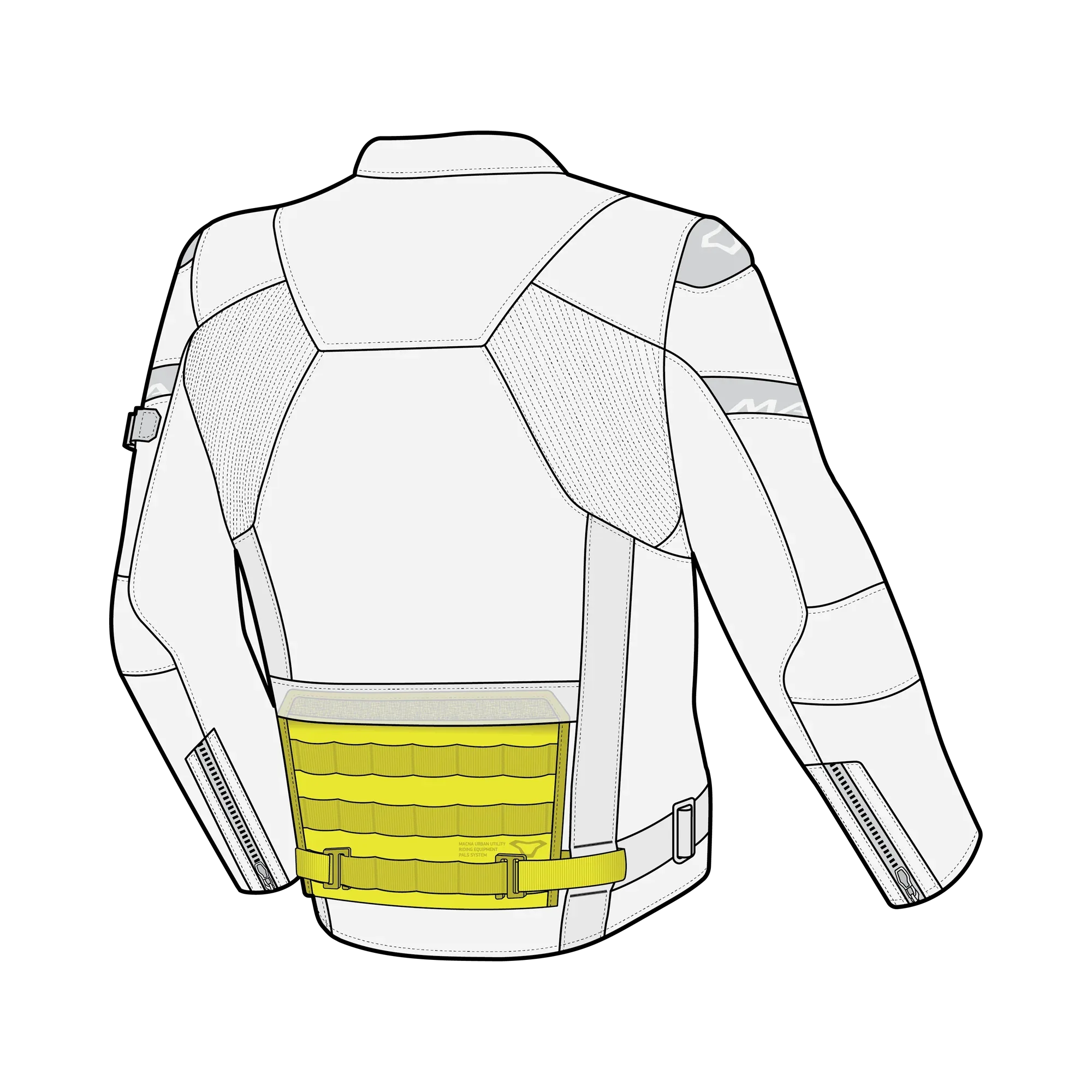 Macna P.A.L.S. base plate, MUPBP-1 Accessori Bagagli Moto