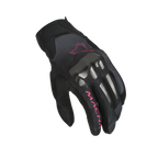 Macna Mana Donna Nero/Rosa – Guanti Moto Estivi CE Donna – vista 1