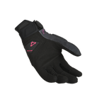 Macna Mana Donna Nero/Rosa – Guanti Moto Estivi CE Donna – vista 2
