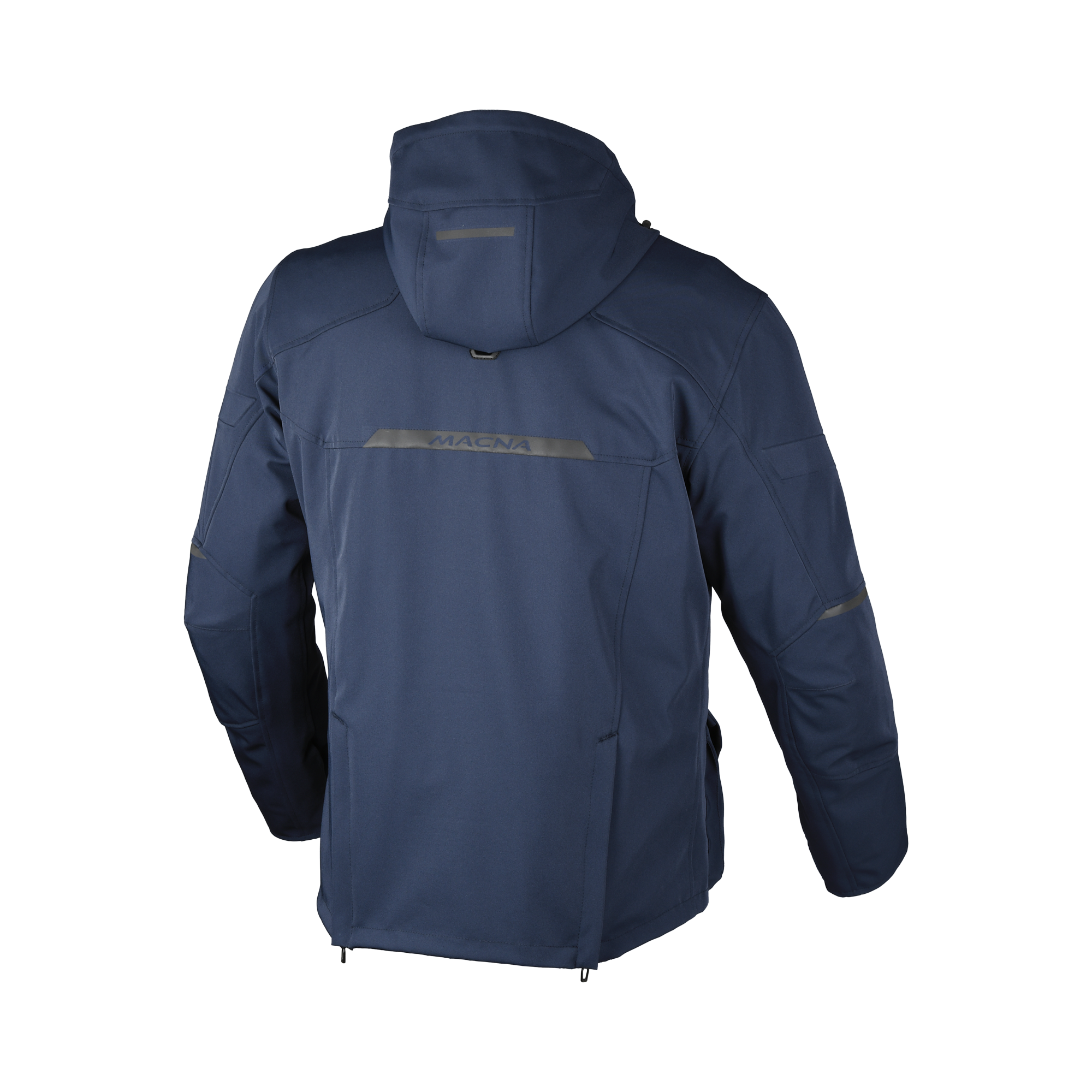 Macna Mondo 2.0 Blu Scuro - Giacca Moto Softshell Impermeabile Touring CE Uomo - vista 2