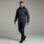 Macna Macna Mondo Giacca Moto Impermeabile Blu – Urban Touring CE Classe A Uomo Blu Abbigliamento per moto - Moon Bike - Vista 4