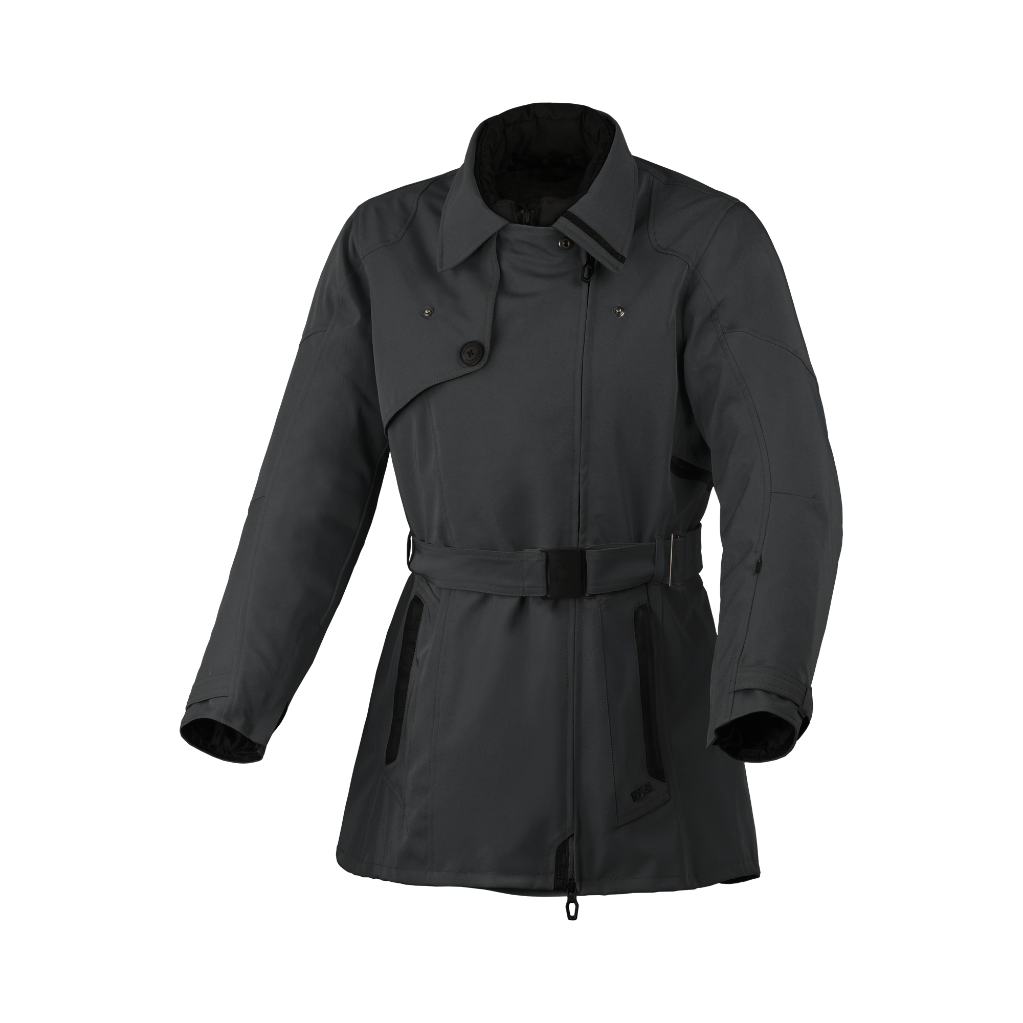 Macna Motique Nero giacca moto vista 1
