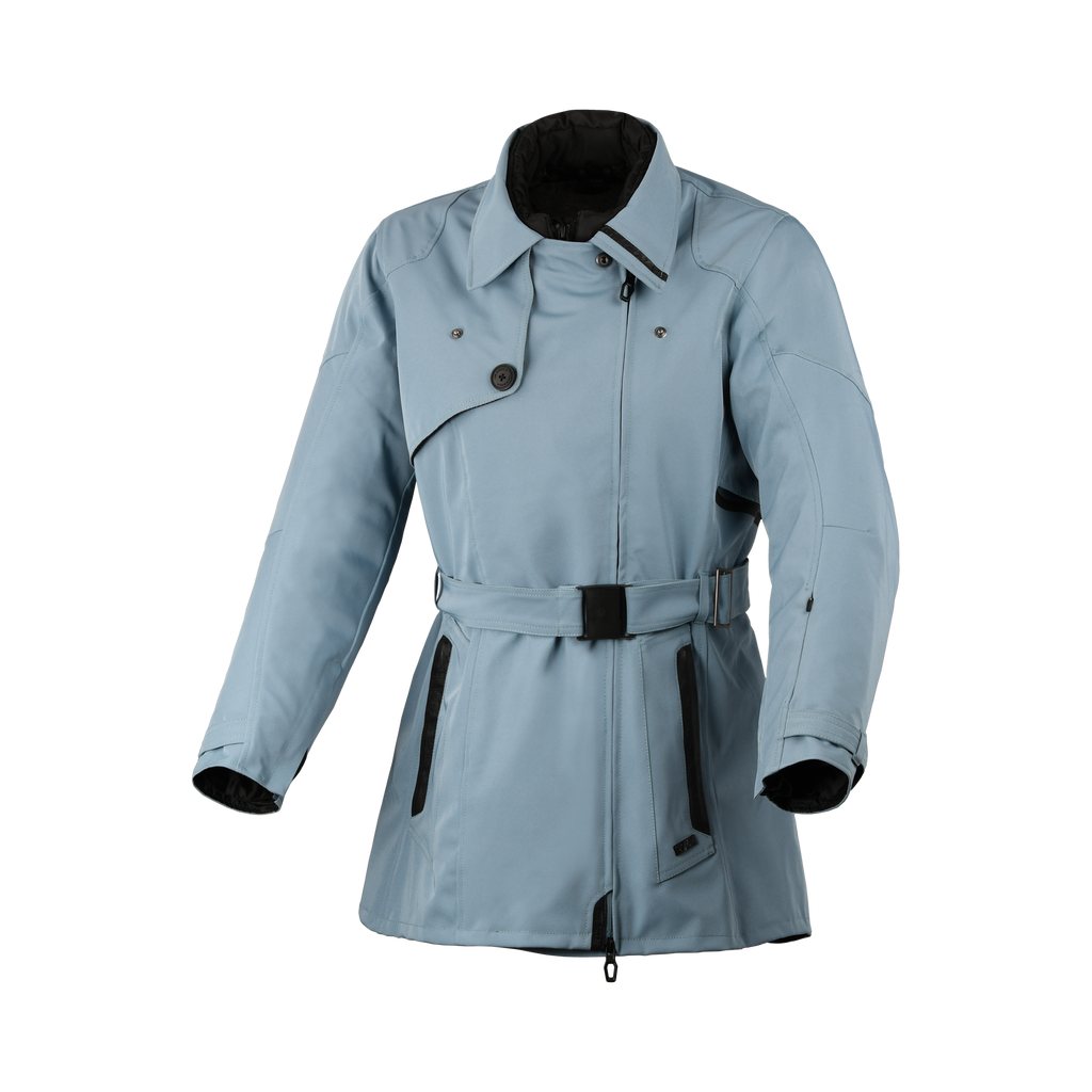 Macna Motique Blu giacca moto vista 1