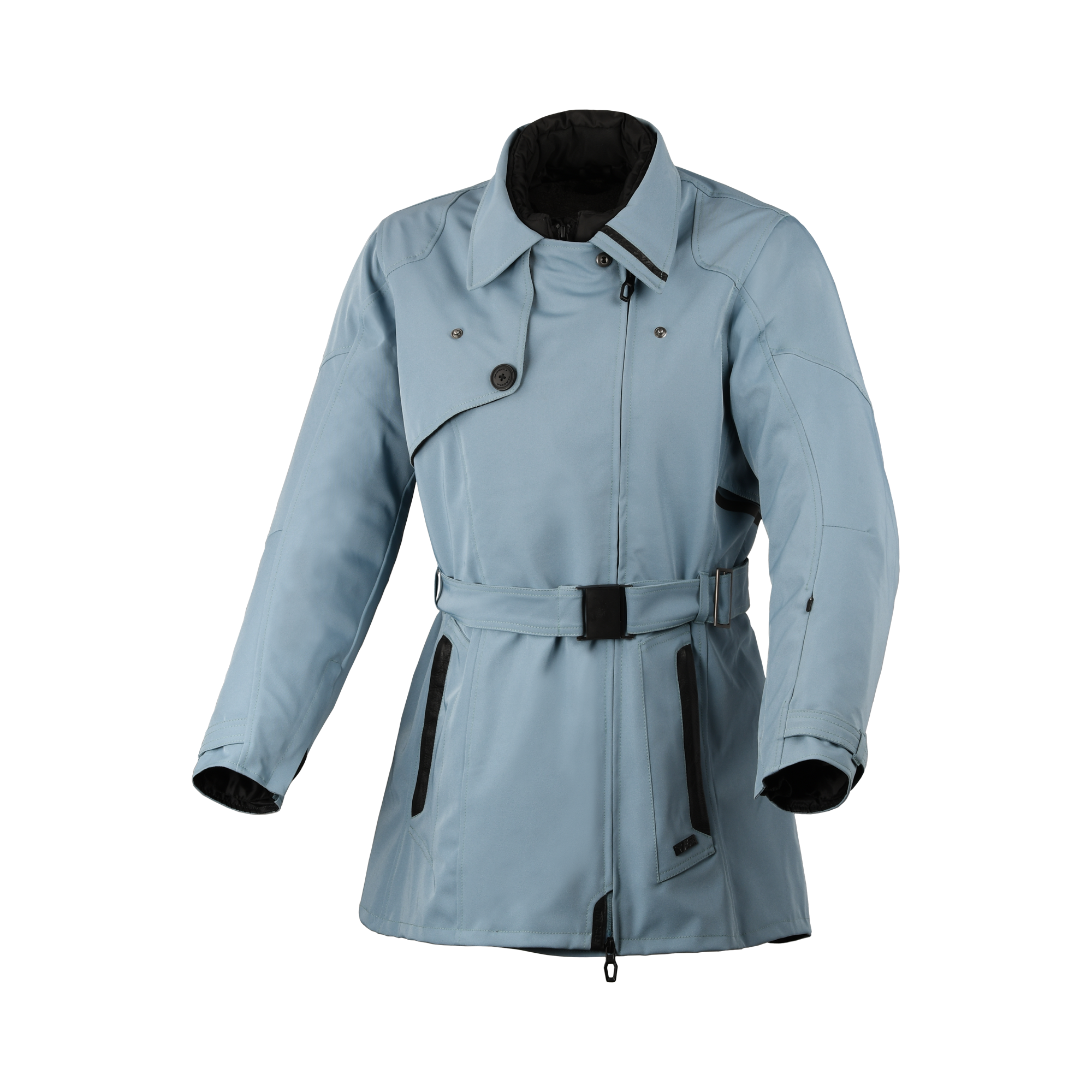 Macna Motique Blu giacca moto vista 1