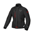 Macna Nivala Nero/Rosso – Giacca Moto Touring 2 Strati Donna