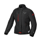 Macna Nivala Nero/Rosso – Giacca Moto Touring 2 Strati Donna