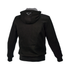 Macna Nuclone Nero - Felpa Moto Estiva in Cotone Casual CE Uomo - vista 2