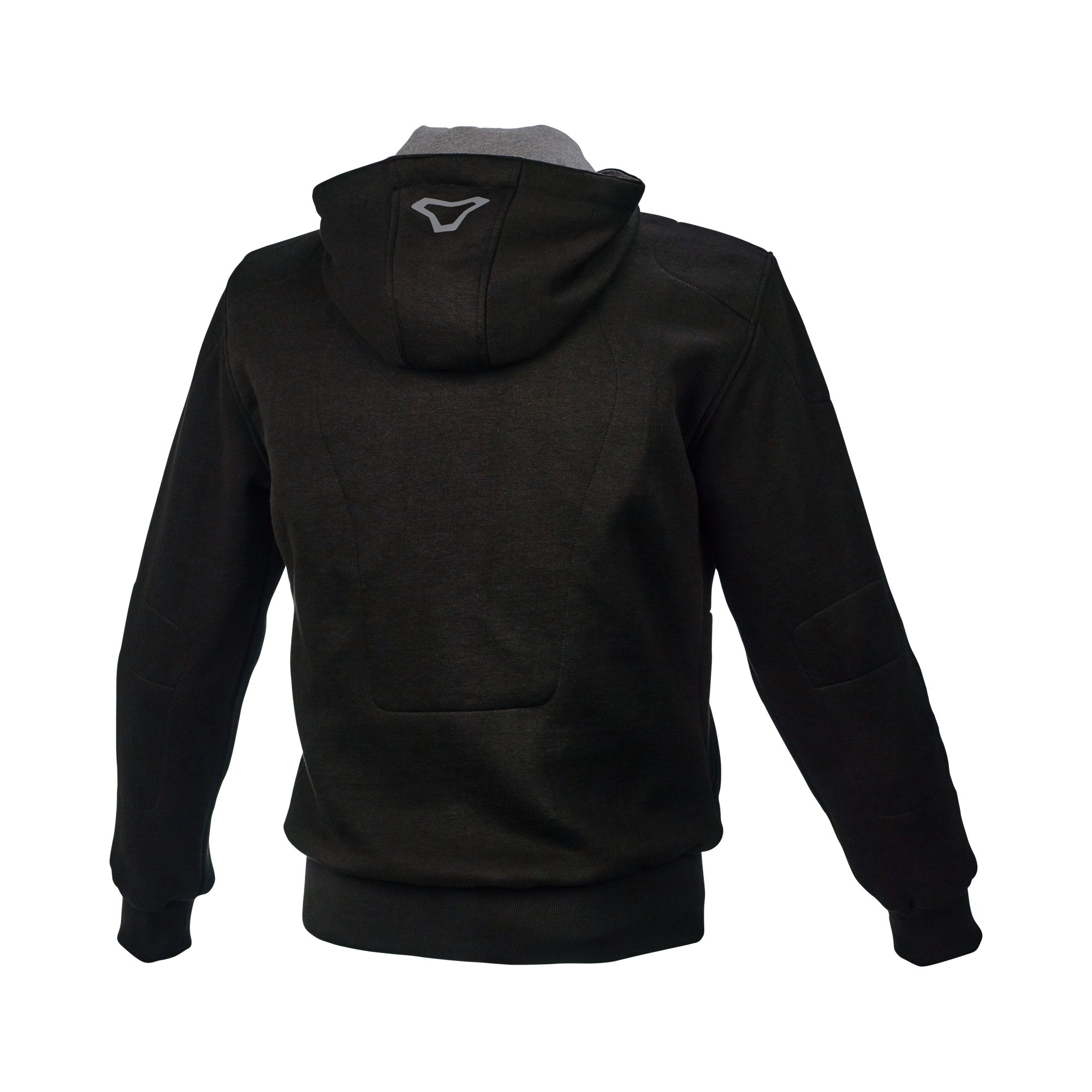 Macna Nuclone Nero - Felpa Moto Estiva in Cotone Casual CE Uomo - vista 2
