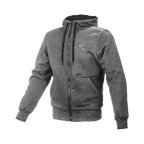 Macna Nuclone Grigio - Felpa Moto Estiva in Cotone Casual CE Uomo - vista 1