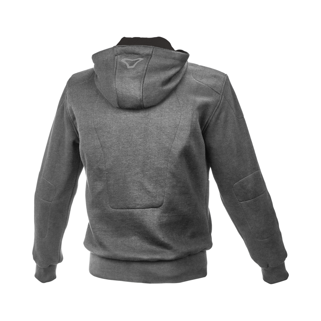 Macna Nuclone Grigio - Felpa Moto Estiva in Cotone Casual CE Uomo - vista 2