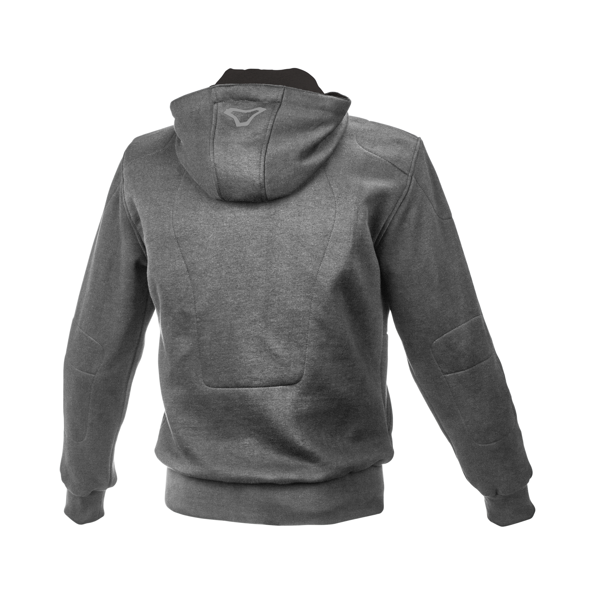 Macna Nuclone Grigio - Felpa Moto Estiva in Cotone Casual CE Uomo - vista 2