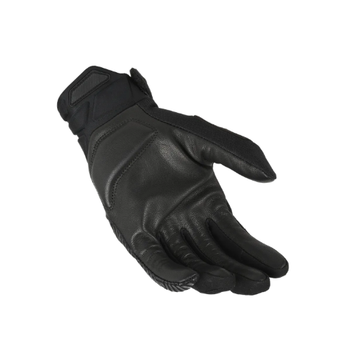 Macna Obtain Leather Nero – Guanti Moto Estivi in Pelle di Capra CE
