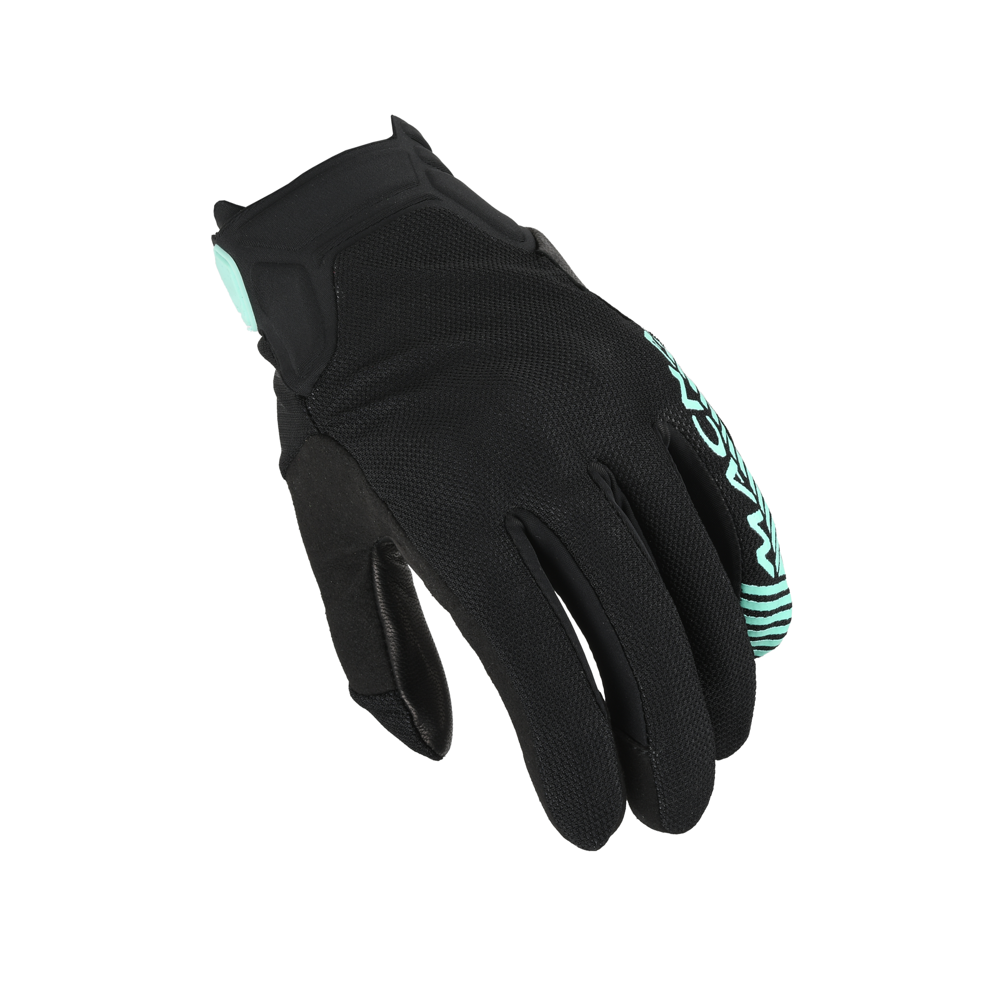 Macna Obtain Nero / Verde guanti moto