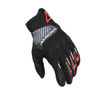 Macna Octar 2.0 Nero/Rosso – Guanti Moto Estivi CE Uomo – vista 1