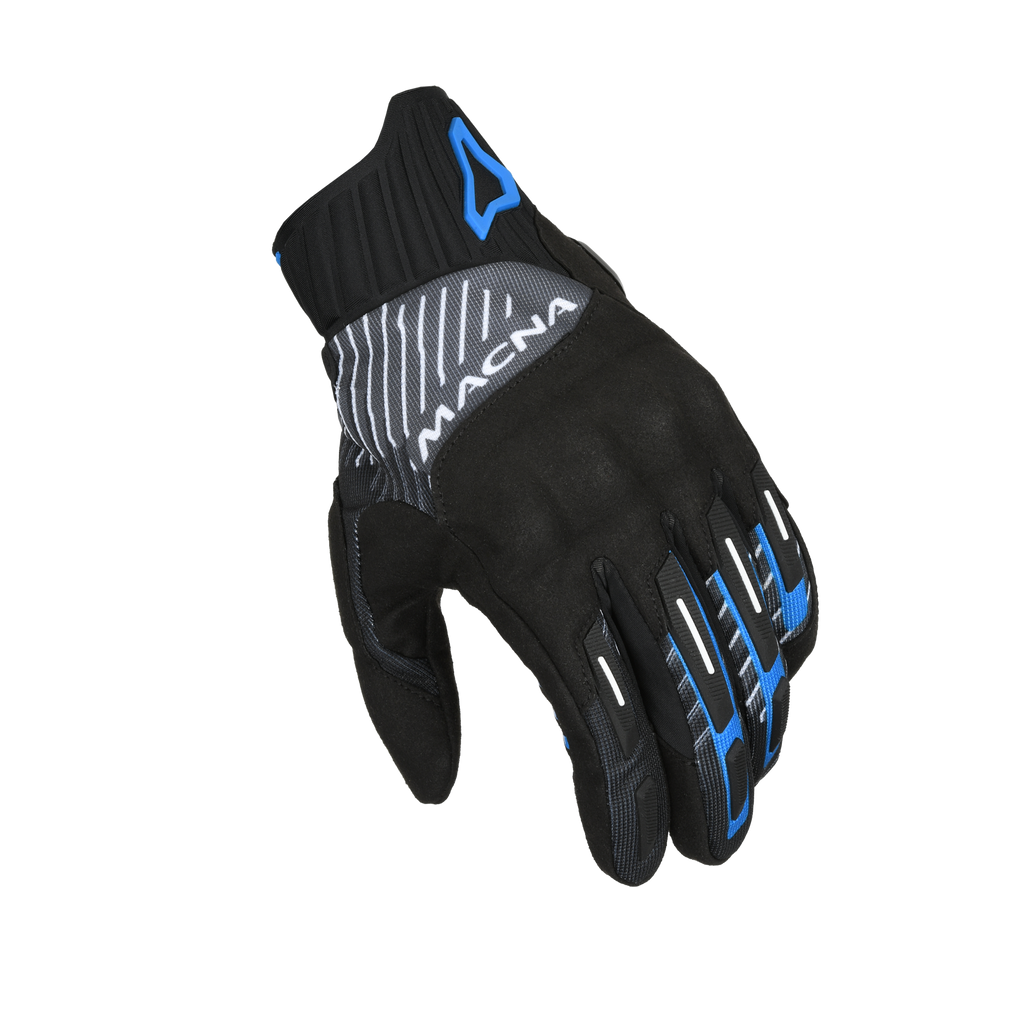 Macna Octar 2.0 Nero/Blu – Guanti Moto Estivi CE Uomo – vista 1