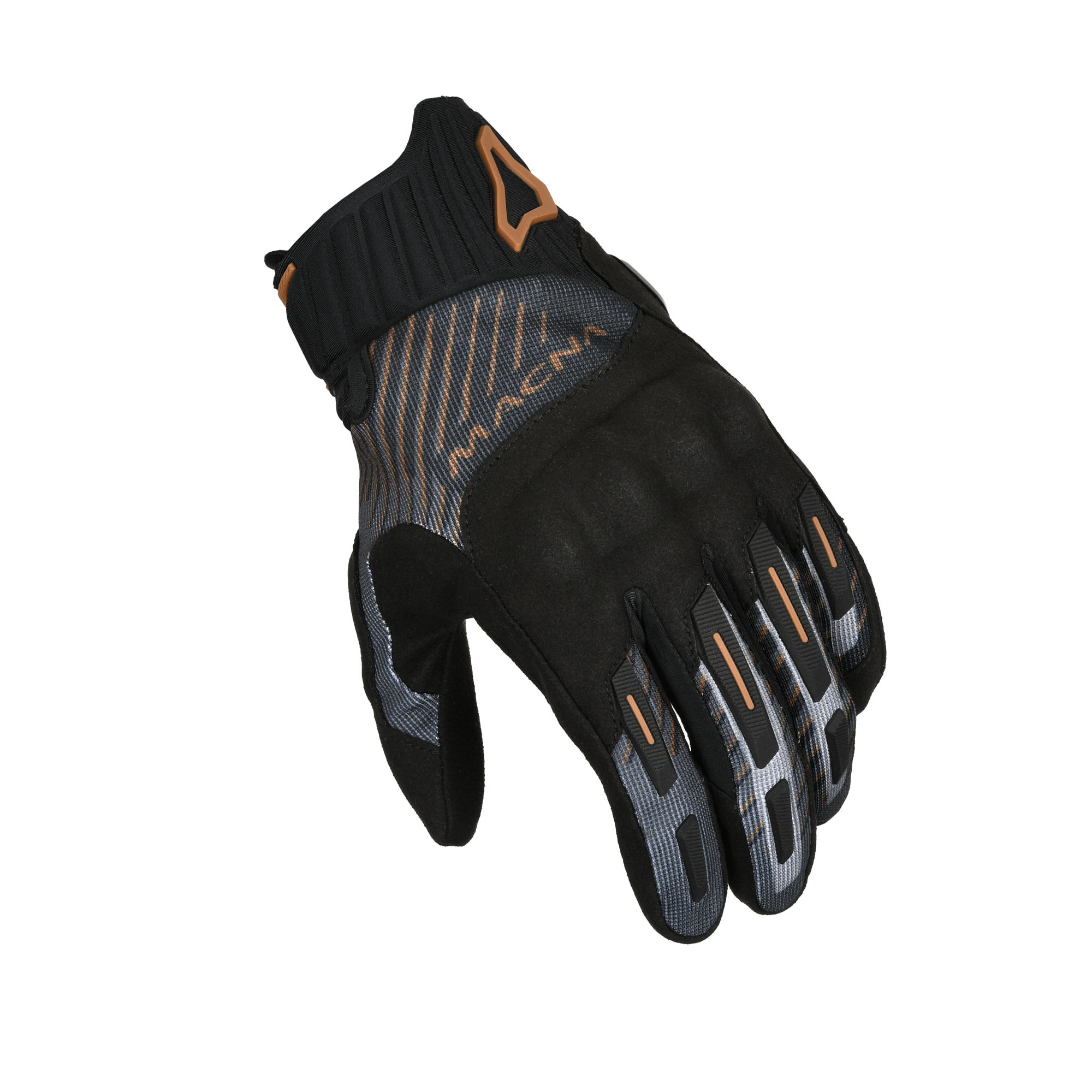 Macna Octar 2.0 Donna Nero/Scuro – Guanti Moto Estivi CE Donna – vista 1