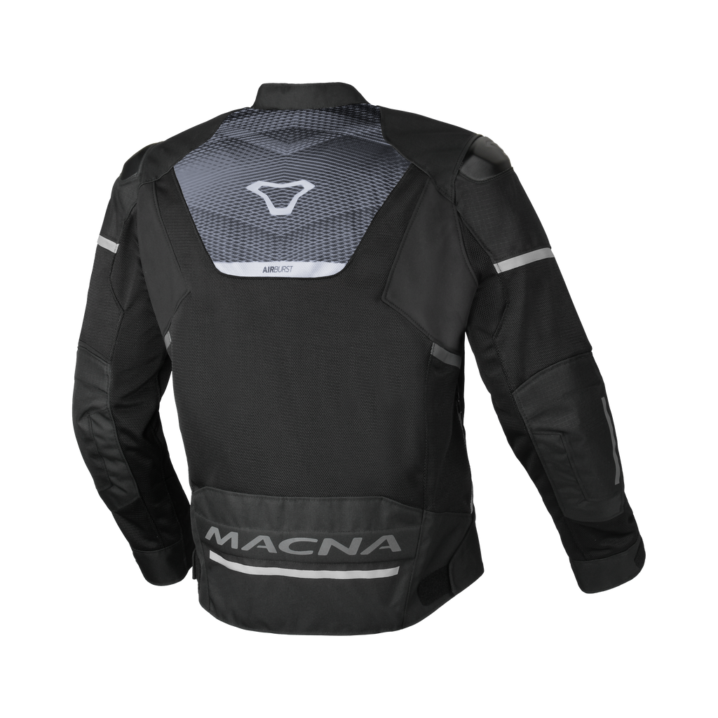 Macna Orcano 2.0 Nero - Giacca Moto Estiva in Rete CE Uomo - vista 2