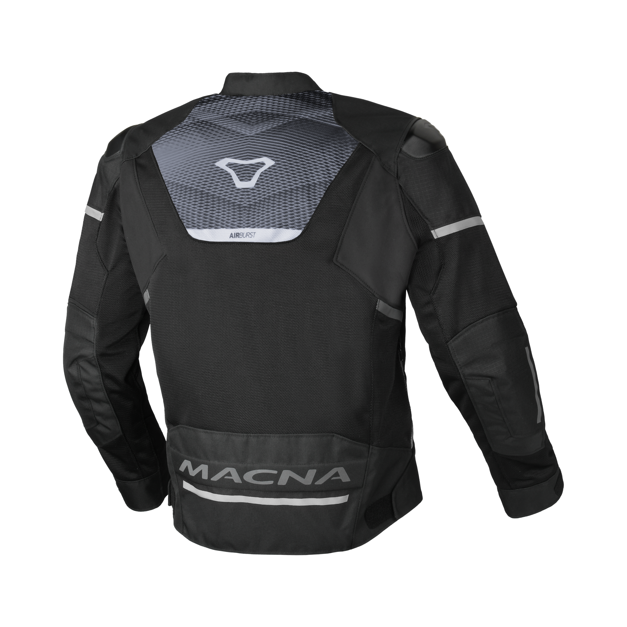Macna Orcano 2.0 Nero - Giacca Moto Estiva in Rete CE Uomo - vista 2