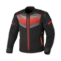 Macna Orcano 2.0 Nero/Rosso - Giacca Moto Estiva in Rete CE Uomo - vista 1