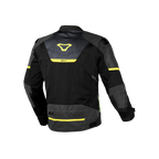 Macna Orcano 2.0 Night Eye Nero/Giallo - Giacca Moto Estiva Riflettente in Rete CE Uomo - vista 4