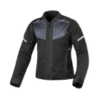 Macna Orcano 2.0 Nero – Giacca Moto Estiva in Rete CE Donna – vista frontale