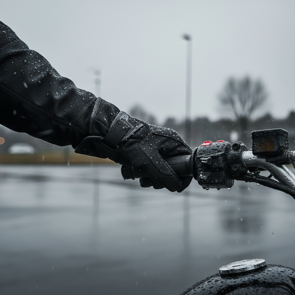 Macna Othano RTX Guanti Moto Invernali Nero – Impermeabili Raintex CE - Moon Bike - Vista 8