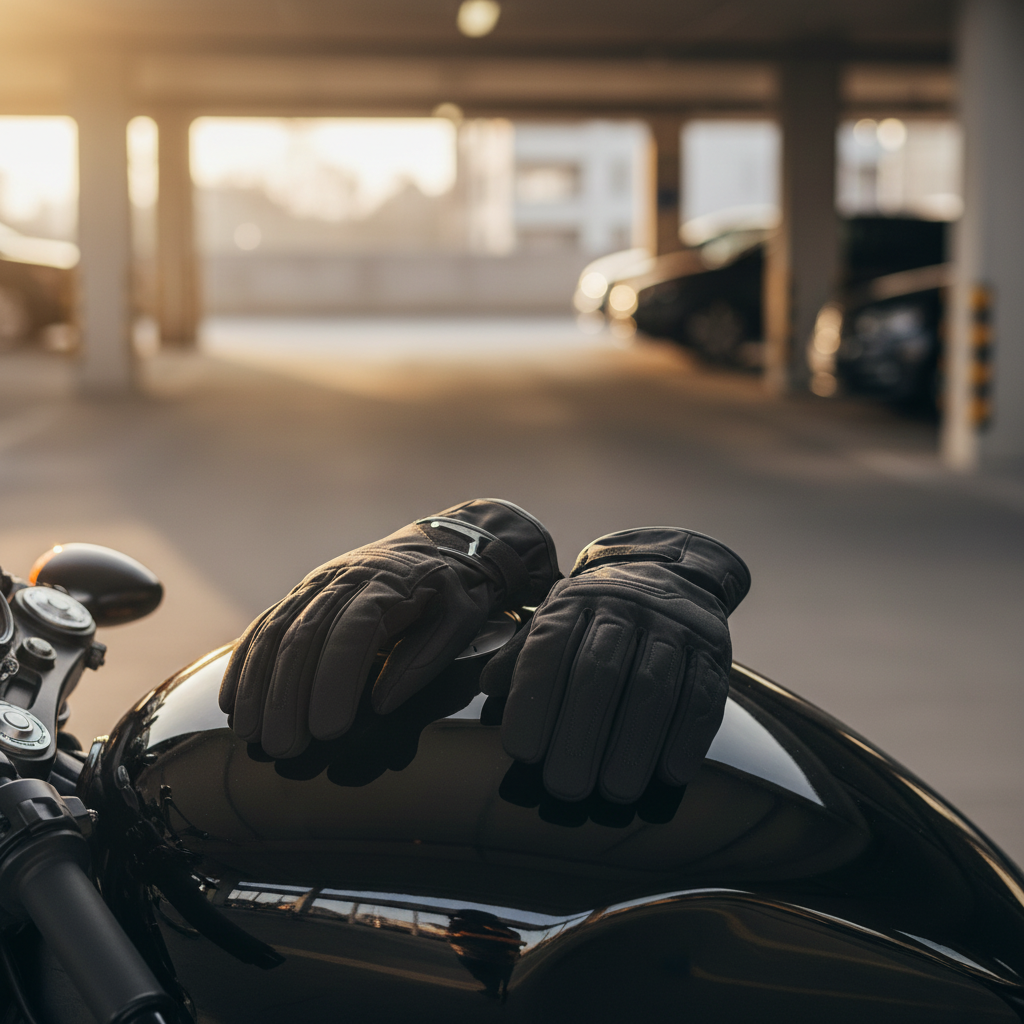 Macna Othano RTX Guanti Moto Invernali Nero – Impermeabili Raintex CE - Moon Bike - Vista 4