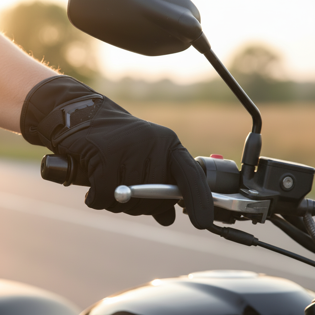 Macna Othano RTX Guanti Moto Invernali Nero – Impermeabili Raintex CE - Moon Bike - Vista 3