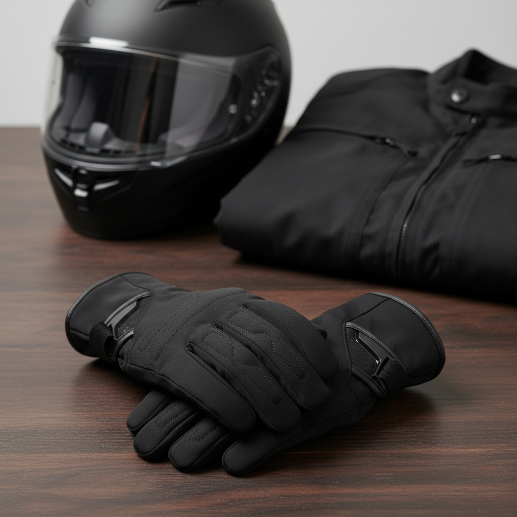 Macna Othano RTX Guanti Moto Invernali Nero – Impermeabili Raintex CE - Moon Bike - Vista 5