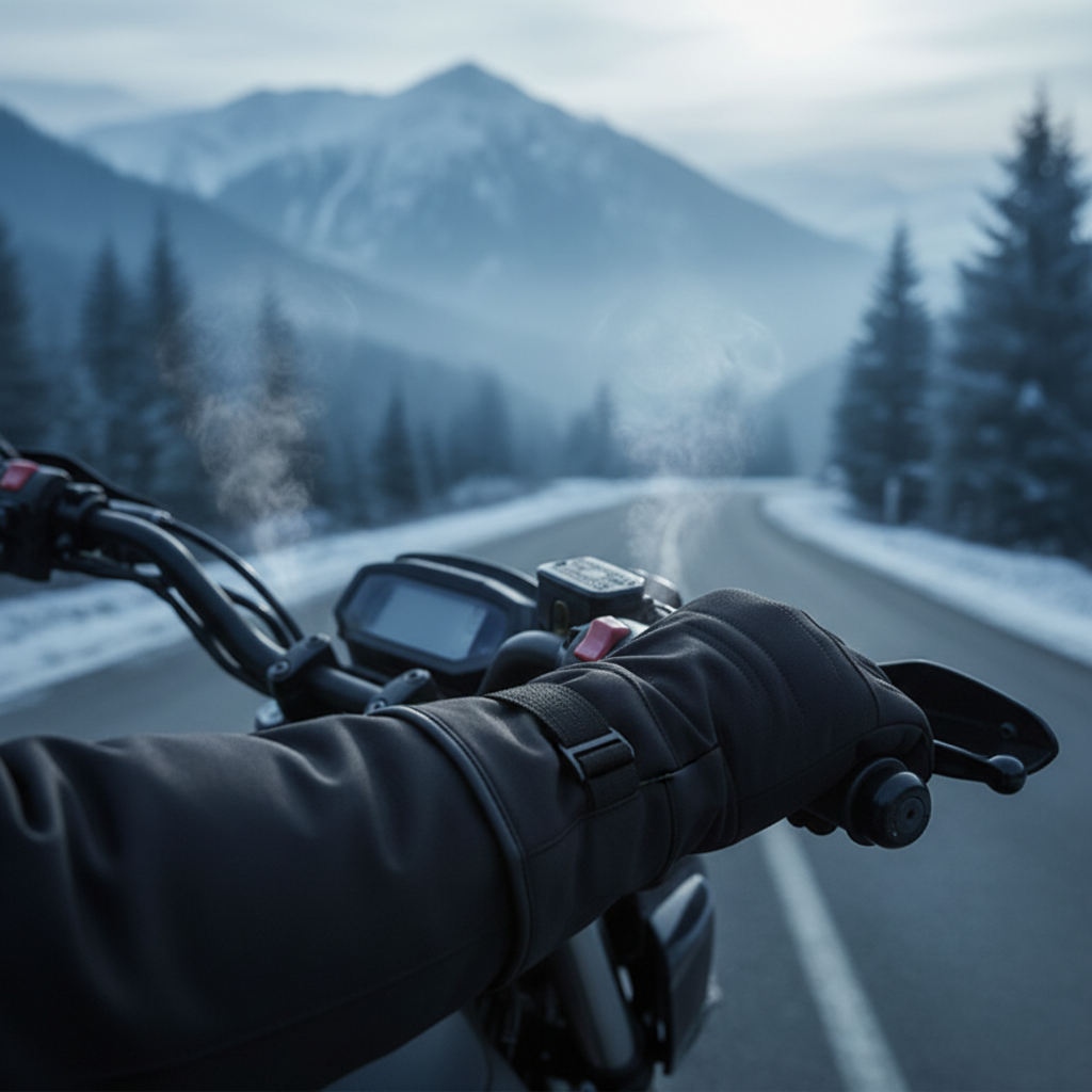Macna Othano RTX Guanti Moto Invernali Nero – Impermeabili Raintex CE - Moon Bike - Vista 9