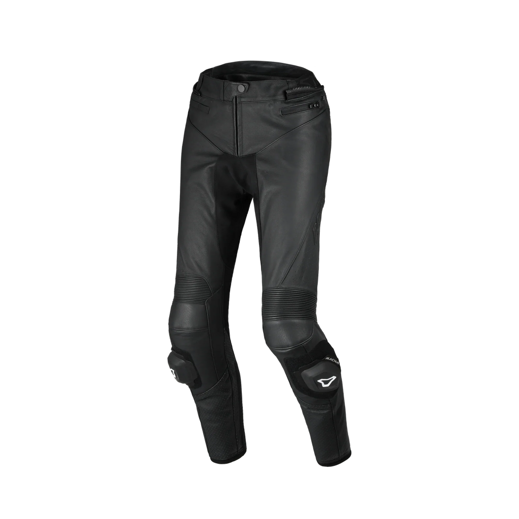 Macna Ovita Pantaloni Moto Pelle Donna