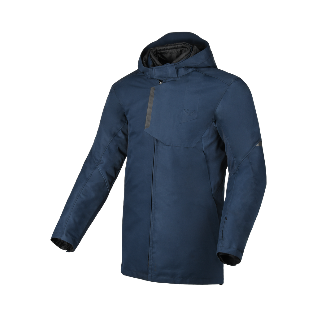 Macna Paladyn Blu Scuro - Giacca Moto Touring Riscaldata Impermeabile CE Uomo - vista 1