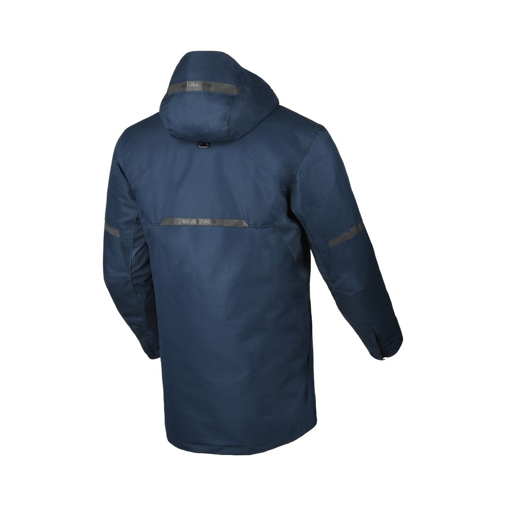 Macna Paladyn Blu Scuro - Giacca Moto Touring Riscaldata Impermeabile CE Uomo - vista 2