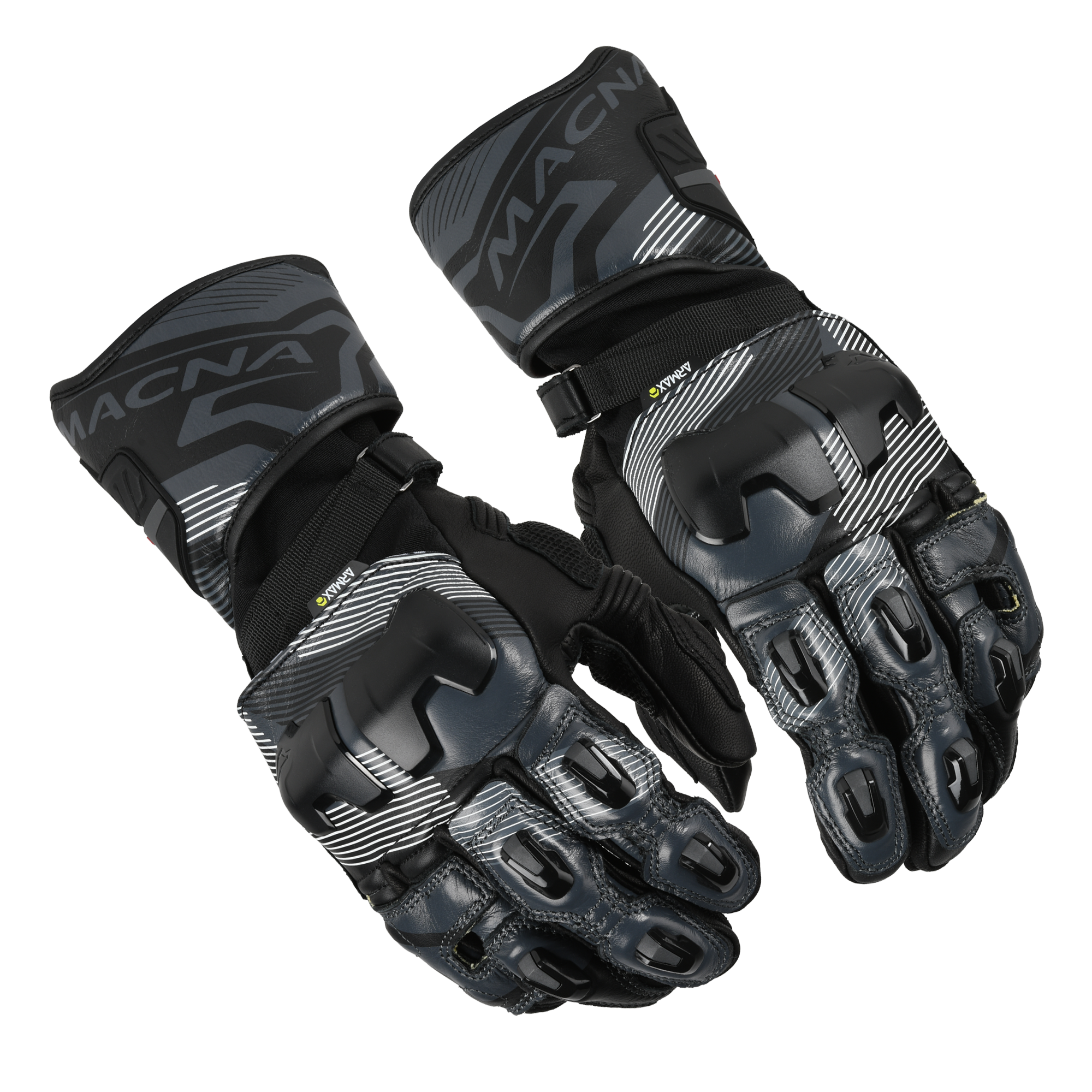 Macna Powertrack 2.0 Nero guanti moto