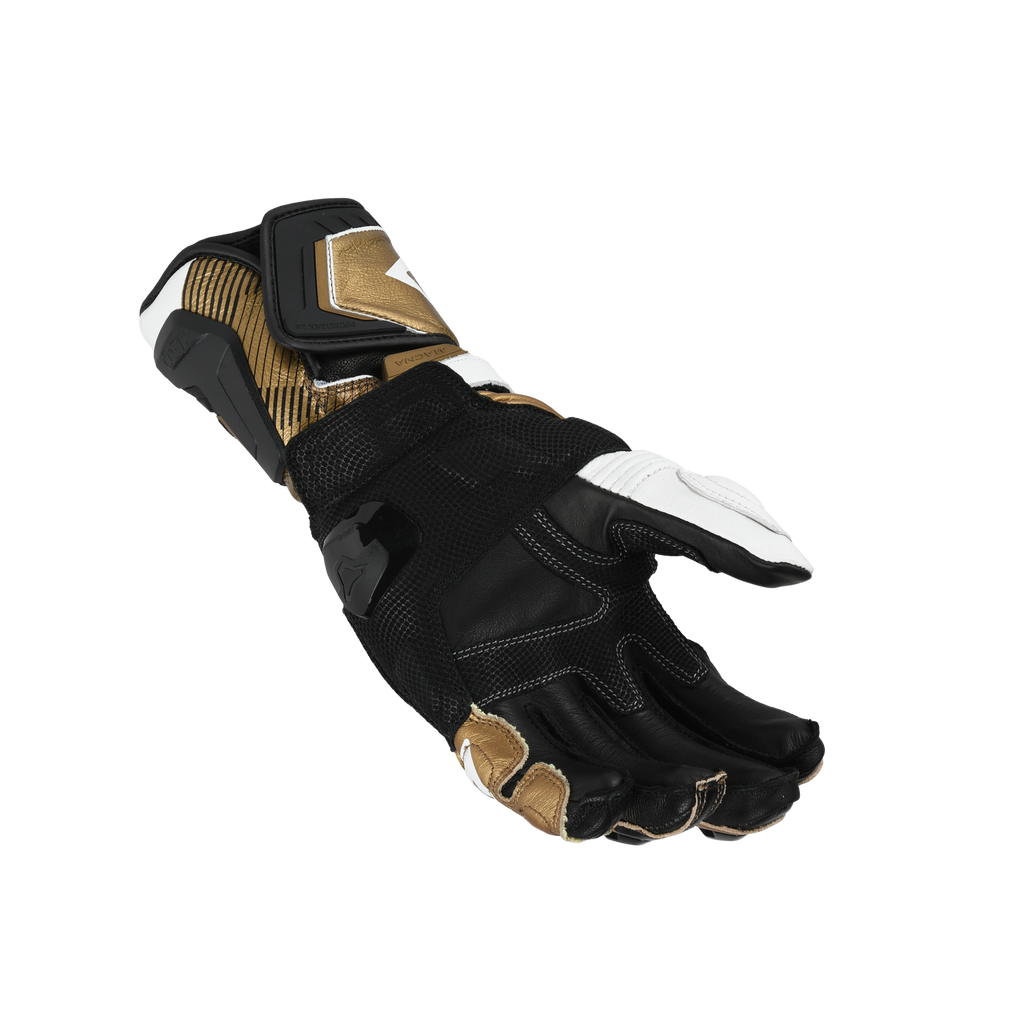 Macna Powertrack 2.0 Nero / Bianco guanti moto