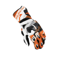 Macna Powertrack 2.0 Grigio / Arancio guanti moto