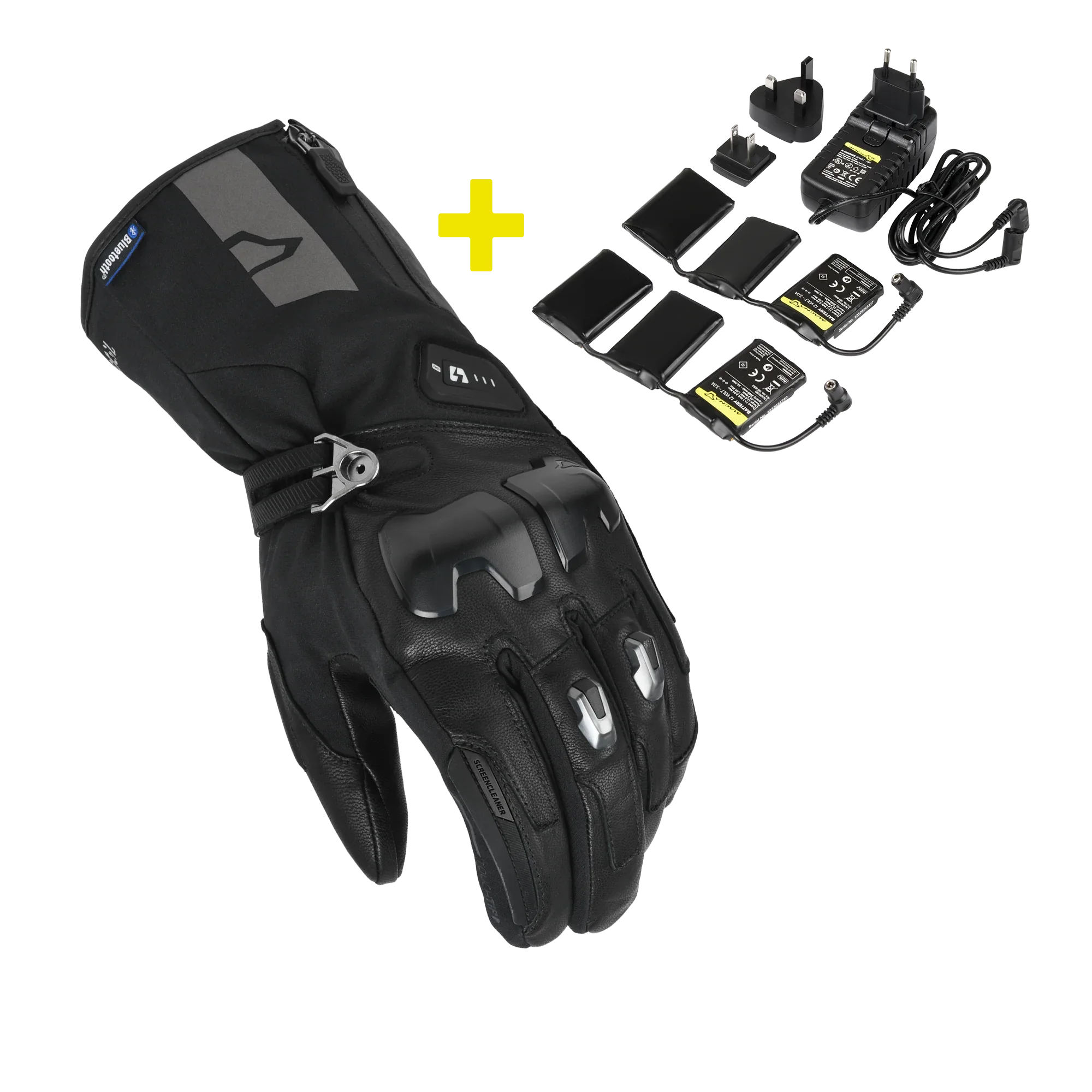 Macna Progress RTX DL 2.0 kit Guanti Moto Riscaldati