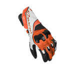 Macna Protego Rosso/Bianco – Guanti Moto Racing CE Uomo – vista 1