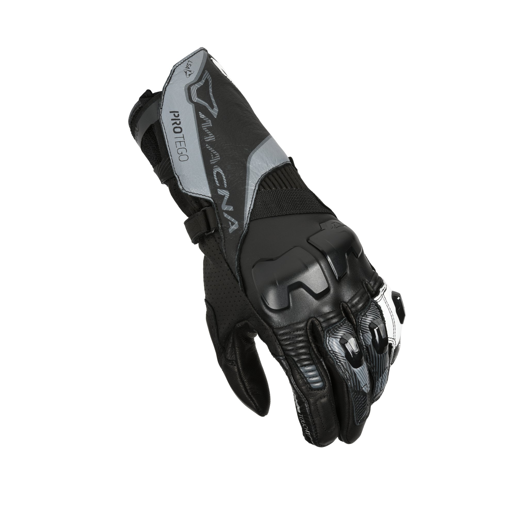 Macna Protego Donna Nero guanti moto