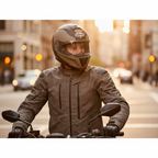 Macna Proxim Night Eye Giacca Moto Impermeabile 3 Strati – Taupe Brown Camo Tg L - Moon Bike - Vista 11