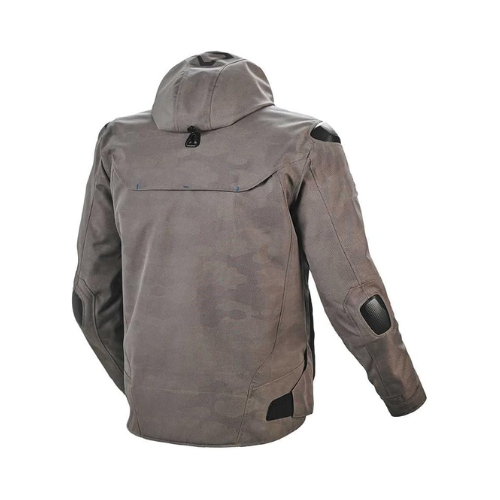 Macna Proxim Night Eye Giacca Moto Impermeabile 3 Strati – Taupe Brown Camo Tg L